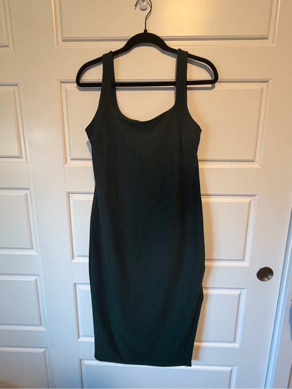 Midnight Green Spacedye Icon Midi Dress - Picture 1 of 3